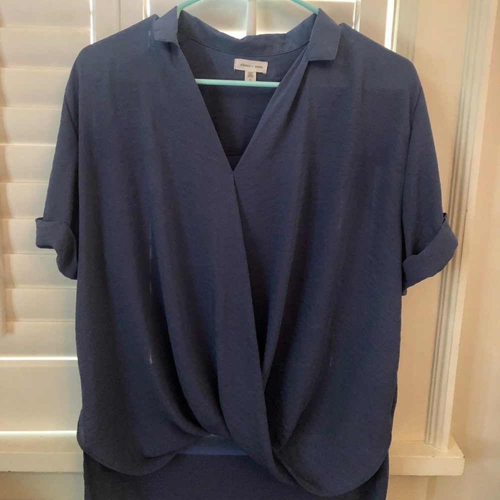 Silence and Noise Crossover Blouse